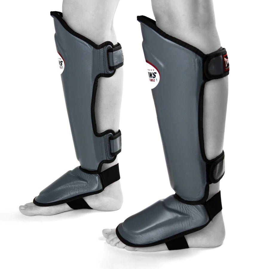 Twins SGL10 Double Padded Leather Shin Pads - OTM Fight ShopTwins Special